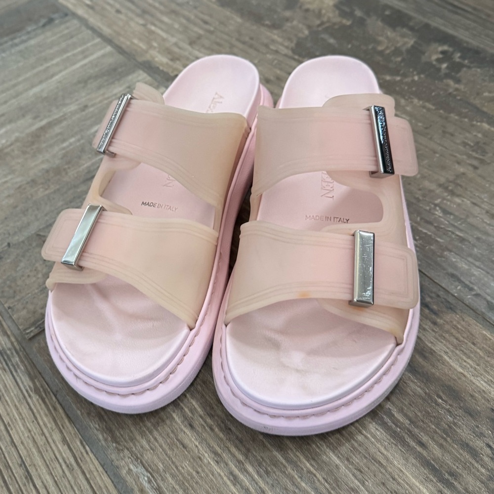 Alexander McQueen Oversized Slide Sandal size 8 - Picture 3 of 11